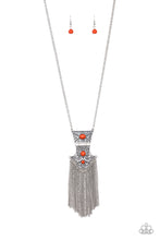 Load image into Gallery viewer, Totem Tassel - Orange
